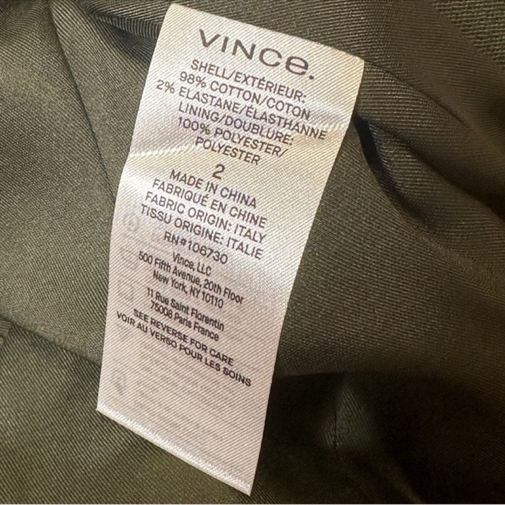 Vince Solid Blazer Jacket NWT NWT - image 8